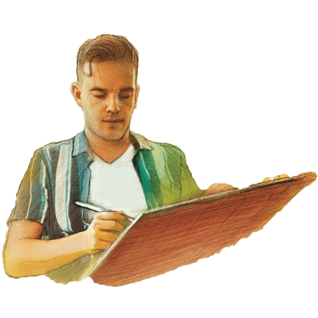 Levi Hoffmeier - Being Me KC Illustrator